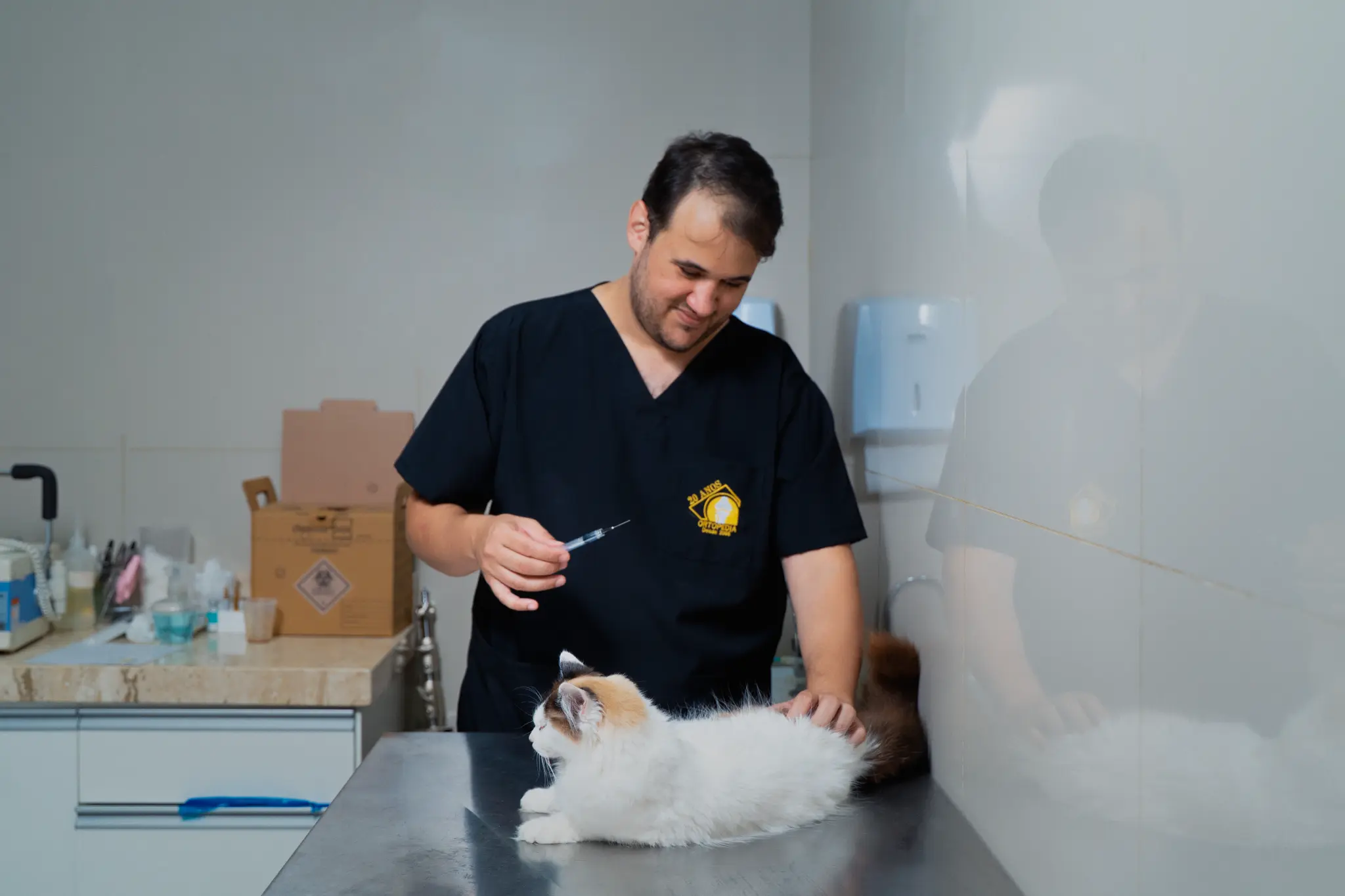 Atendimento veterinário